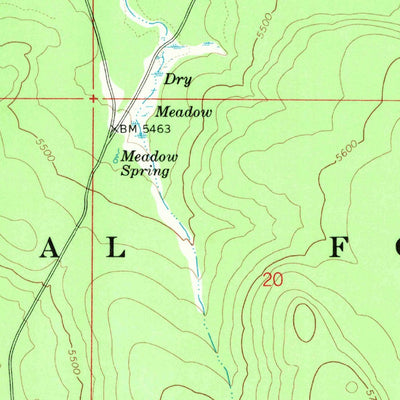 United States Geological Survey Sellers Marsh, OR (1967, 24000-Scale) digital map