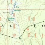 United States Geological Survey Sellers Marsh, OR (1999, 24000-Scale) digital map