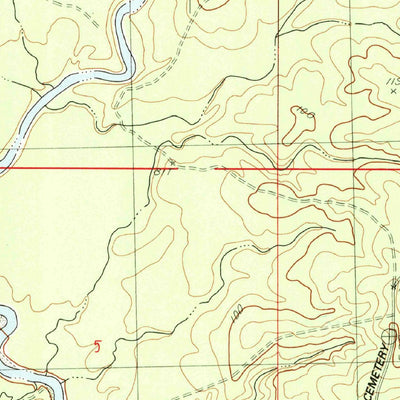 United States Geological Survey Sellers, MS (1982, 24000-Scale) digital map