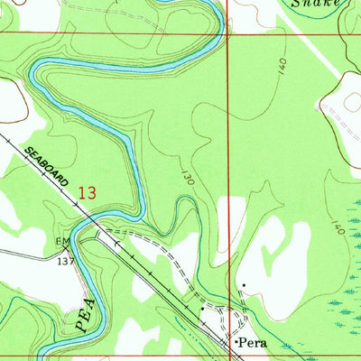 United States Geological Survey Sellersville, AL (1968, 24000-Scale) digital map