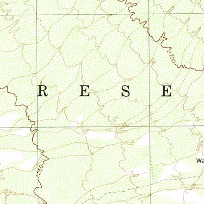 United States Geological Survey Sells West, AZ (1979, 24000-Scale) digital map