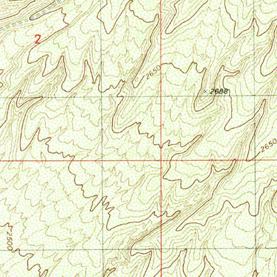 United States Geological Survey Sells West, AZ (1979, 24000-Scale) digital map
