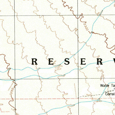 United States Geological Survey Sells West, AZ (1996, 24000-Scale) digital map