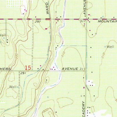 United States Geological Survey Selma, CA (1964, 24000-Scale) digital map