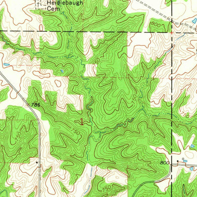 United States Geological Survey Selma, IA (1965, 24000-Scale) digital map