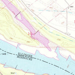 United States Geological Survey Selma, MO-IL (1964, 24000-Scale) digital map