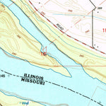 United States Geological Survey Selma, MO-IL (1993, 24000-Scale) digital map