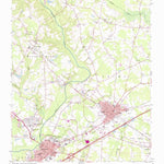 United States Geological Survey Selma, NC (1964, 24000-Scale) digital map