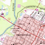 United States Geological Survey Selma, NC (1964, 24000-Scale) digital map