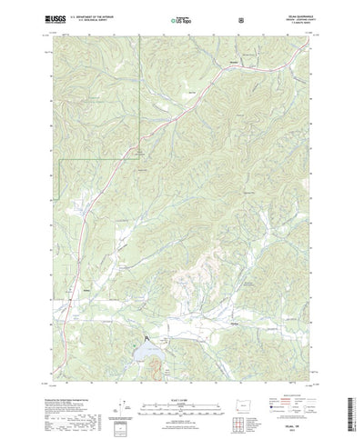 United States Geological Survey Selma, OR (2023, 24000-Scale) digital map