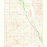 United States Geological Survey Selman NW, OK-KS (1970, 24000-Scale) digital map