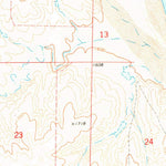 United States Geological Survey Selman SE, OK (1971, 24000-Scale) digital map