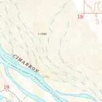 United States Geological Survey Selman SE, OK (1971, 24000-Scale) digital map