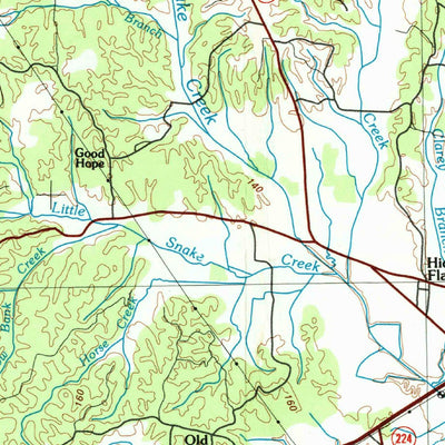 United States Geological Survey Selmer, TN-AL (1986, 100000-Scale) digital map