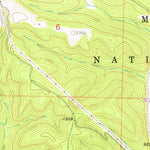 United States Geological Survey Selmore, MO (1955, 24000-Scale) digital map