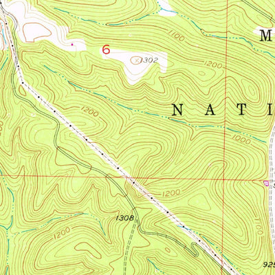 United States Geological Survey Selmore, MO (1955, 24000-Scale) digital map