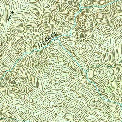 United States Geological Survey Selway Falls, ID (1966, 24000-Scale) digital map