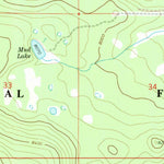 United States Geological Survey Selway Mountain, MT (1978, 24000-Scale) digital map