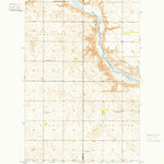 United States Geological Survey Selz NE, ND (1951, 24000-Scale) digital map