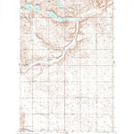 United States Geological Survey Selz NW, ND (1951, 24000-Scale) digital map