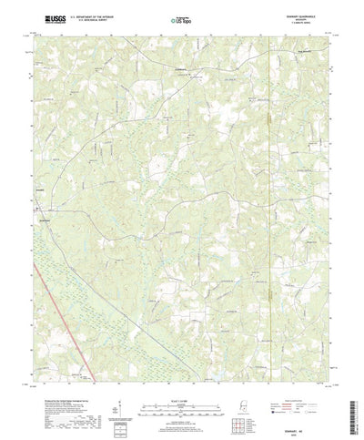 United States Geological Survey Seminary, MS (2020, 24000-Scale) digital map