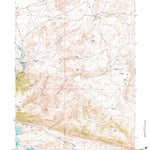 United States Geological Survey Seminoe Dam NE, WY (1953, 24000-Scale) digital map