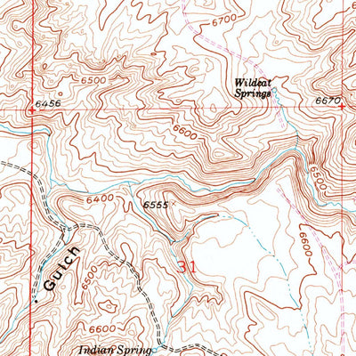United States Geological Survey Seminoe Dam NE, WY (1953, 24000-Scale) digital map