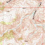 United States Geological Survey Seminoe Dam NE, WY (1953, 24000-Scale) digital map