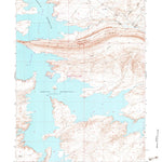 United States Geological Survey Seminoe Dam SE, WY (1953, 24000-Scale) digital map