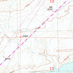 United States Geological Survey Seminoe Dam SW, WY (1953, 24000-Scale) digital map