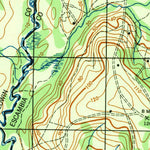 United States Geological Survey Seminole, AL-FL (1944, 25000-Scale) digital map
