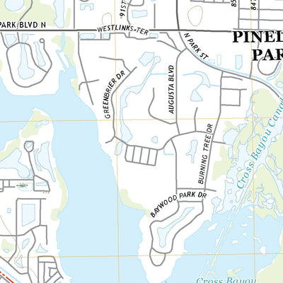 United States Geological Survey Seminole, FL (2021, 24000-Scale) digital map
