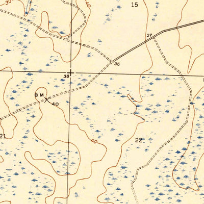 United States Geological Survey Seminole Hills, FL (1944, 31680-Scale) digital map