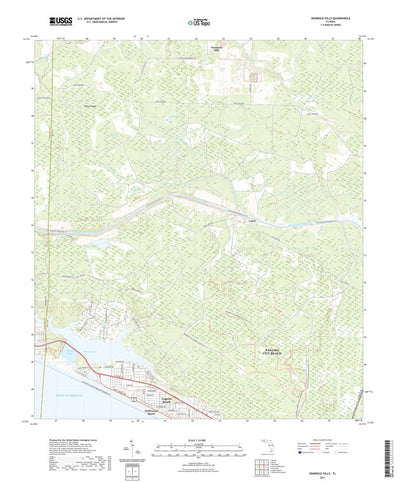 United States Geological Survey Seminole Hills, FL (2021, 24000-Scale) digital map