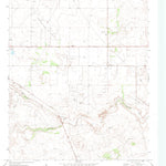 United States Geological Survey Seminole NE, TX (1970, 24000-Scale) digital map
