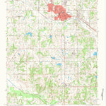 United States Geological Survey Seminole, OK (1972, 24000-Scale) digital map