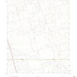 United States Geological Survey Seminole SE, TX (2022, 24000-Scale) digital map
