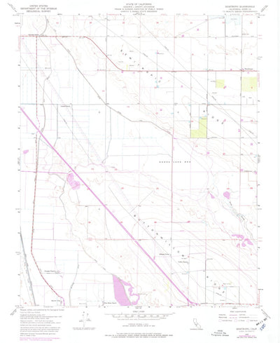 United States Geological Survey Semitropic, CA (1954, 24000-Scale) digital map