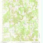 United States Geological Survey Senate, TX (1964, 24000-Scale) digital map
