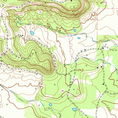United States Geological Survey Senate, TX (1964, 24000-Scale) digital map