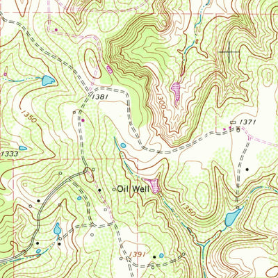 United States Geological Survey Senate, TX (1964, 24000-Scale) digital map
