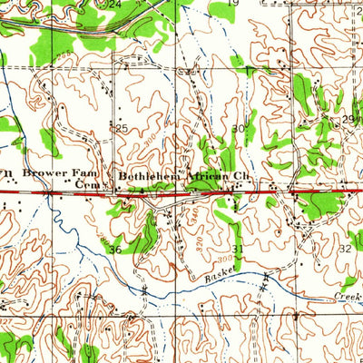 United States Geological Survey Senatobia, MS (1944, 62500-Scale) digital map