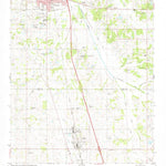 United States Geological Survey Senatobia, MS (1982, 24000-Scale) digital map