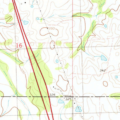 United States Geological Survey Senatobia, MS (1982, 24000-Scale) digital map