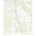 United States Geological Survey Senatobia, MS (2021, 24000-Scale) digital map