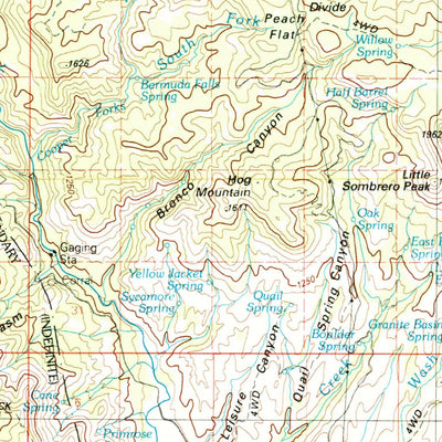 United States Geological Survey Seneca, AZ (1992, 100000-Scale) digital map
