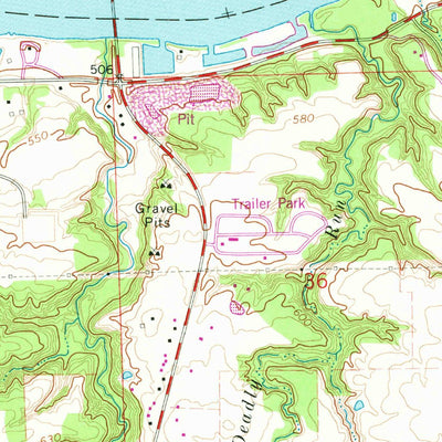 United States Geological Survey Seneca, IL (1970, 24000-Scale) digital map