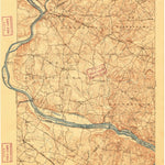 United States Geological Survey Seneca, MD-VA (1908, 62500-Scale) digital map