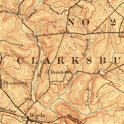 United States Geological Survey Seneca, MD-VA (1908, 62500-Scale) digital map