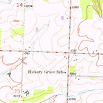 United States Geological Survey Seneca, MO-OK (1949, 24000-Scale) digital map